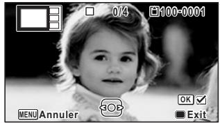 RICOH WG-30 - Appuyez sur le bouton de navigation () - 1
