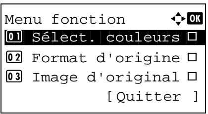 KYOCERA M2030DN - Densité d'arrimage-plan - 1