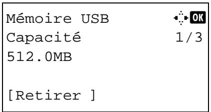 KYOCERA M2030DN - Gestion des périphériques (mémoire USB) - 2