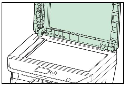 KYOCERA M2030DN - Mise en place des originaux sur la glace d'exposition - 1
