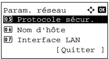 KYOCERA M2030DN - Sécurité HTTP - 4