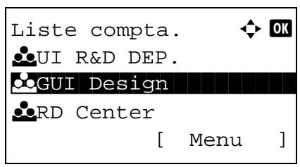 KYOCERA M2030DN - Application de restrictions - 1