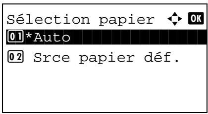 KYOCERA M2030DN - Sélection du papier - 3