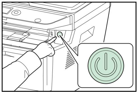 KYOCERA M2030DN - Mise sous tension - 1