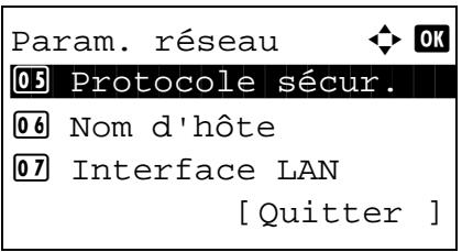 KYOCERA M2030DN - Sécurité LDAP - 4