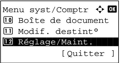 KYOCERA M2030DN - Ajustement densité copie - 1