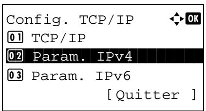 KYOCERA M2030DN - Configuration DHCP - 7
