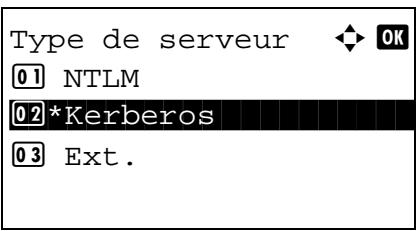 KYOCERA M2030DN - Activation/désactivation de l'administration des connexions d'utilisateurs - 7