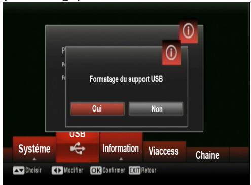 CGV E-SAT HD-W4 (FRANSAT) - USB paramètres PVR - 1
