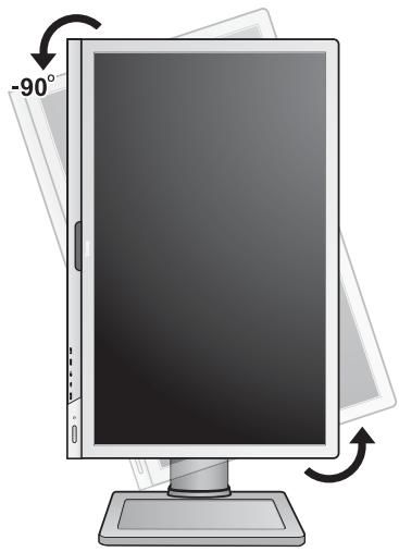 BENQ BL2400PT - Fixez la base du moniteur. - 4