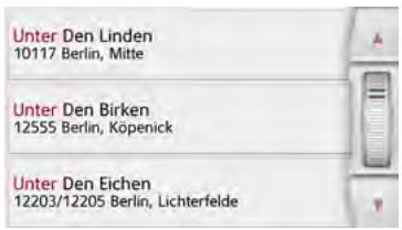 BECKER TRUCK - Utilisation de la liste des rues - 1