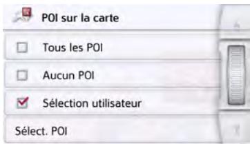 BECKER TRUCK - Selection categories POI - 1