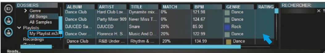 HERCULES DJ CONSOLE MK4 - Créer une LISTE de lecture - 6