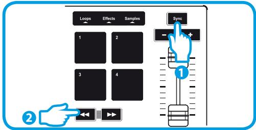 HERCULES DJ CONSOLE MK4 - LANCER un MIX - 3