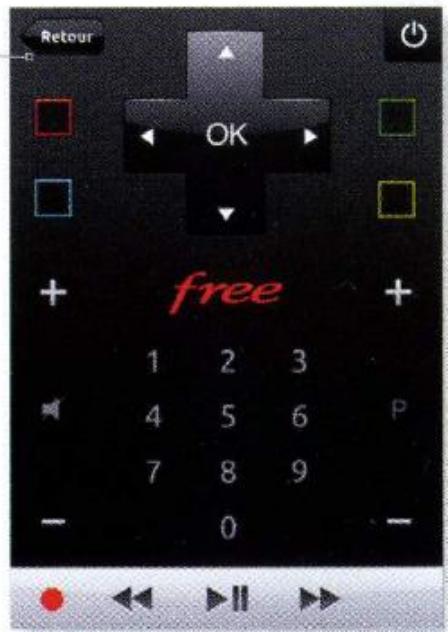 FREE BOX WIFI - Telecommande - 1