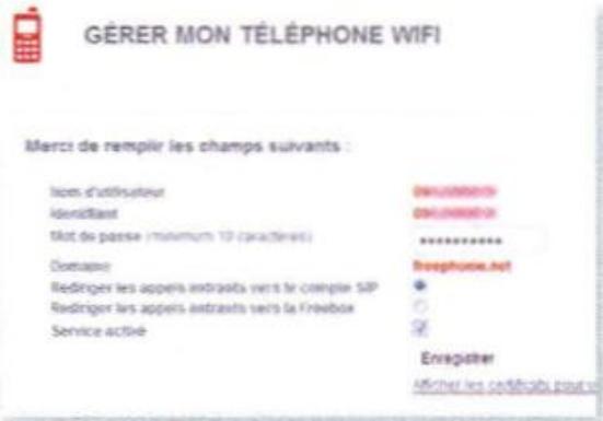 FREE BOX WIFI - ActiverlecompteSIP - 1