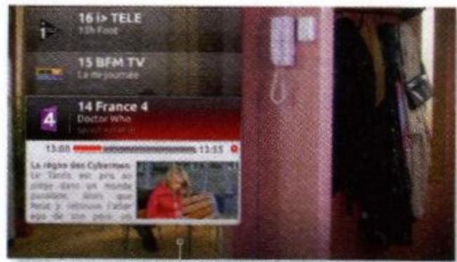 FREE BOX WIFI - Une seconde CHAINE en incrustation - 1