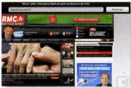 FREE BOX WIFI - BARRE d'adresse et clavier. - 5