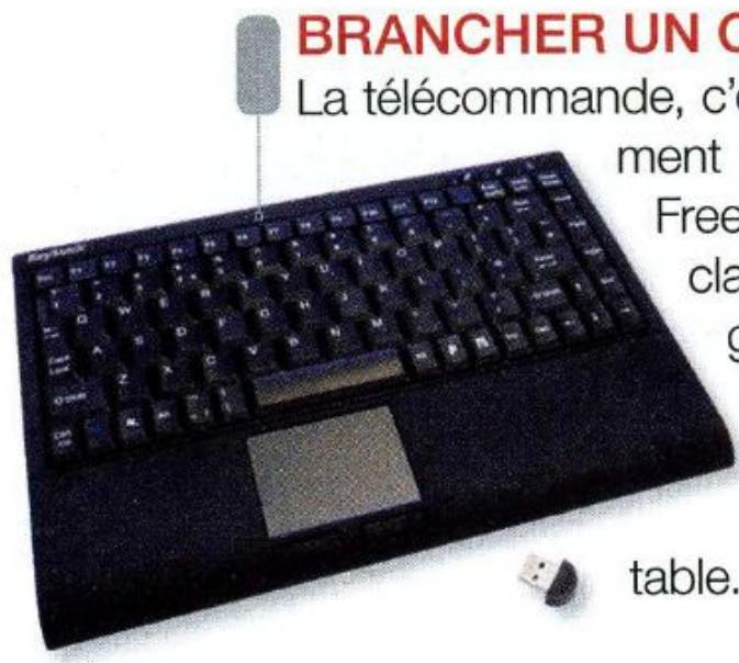 FREE BOX WIFI - BARRE d'adresse et clavier. - 6