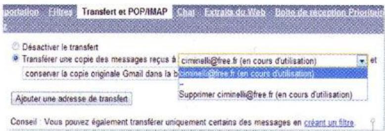 FREE BOX WIFI - Recevoir son courrier GMAIL ou hotmail - 1