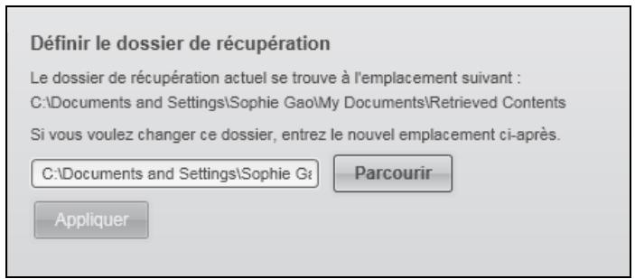 WESTERN DIGITAL MY BOOK LIVE DUO - Indiquer un dossier de récapitulation différent - 1