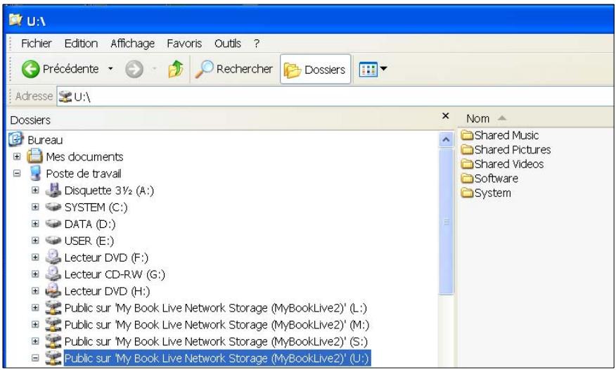 WESTERN DIGITAL MY BOOK LIVE DUO - Ouvrez l'explorateur windows ou le finder sur mac : - 1