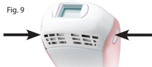 REMINGTON I LIGHT IPL6750 - Pour changer les accessoires : - 1