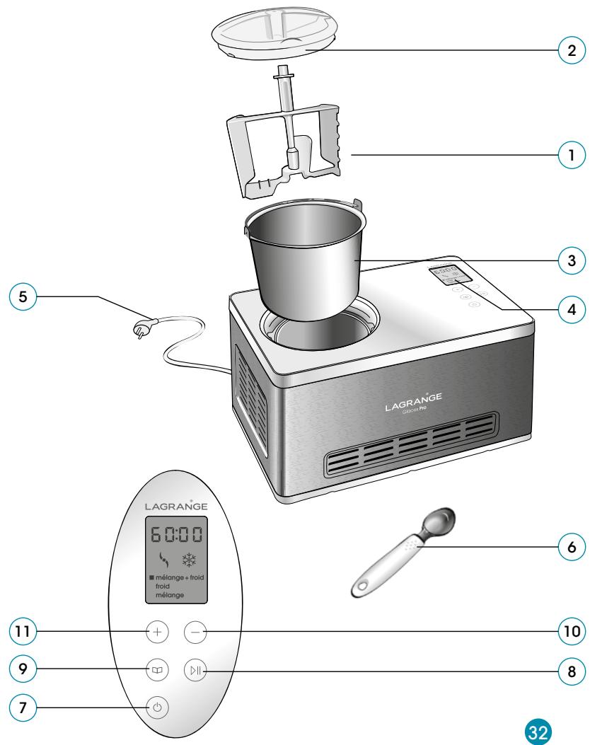 LAGRANGE TURBINE GLACES PRO 2L 419020 - Frais de port des retours - 3