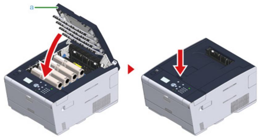 OKI C532DN - Si le code erreur est « 391 », « 392 », « 393 - 5