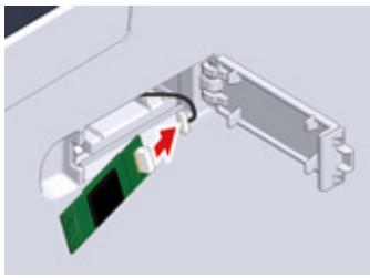 OKI C532DN - Installation du module du réseau local sans fil - 4