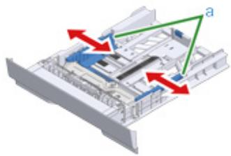 OKI C532DN - Chargement du papier dans le bac 1/2/3 - 2