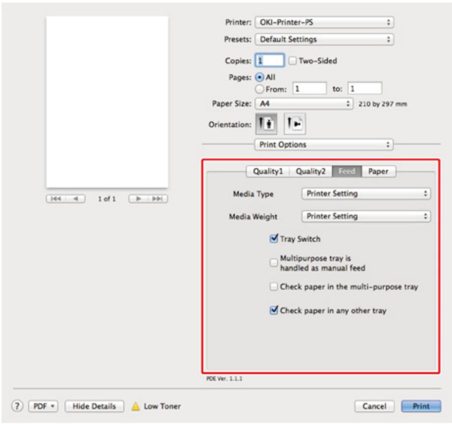 OKI C532DN - Pour mac OS x - 3