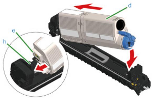 OKI C532DN - Remplacement du tambour image - 9