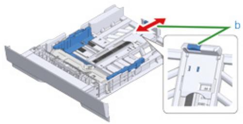 OKI C532DN - Chargement du papier dans le bac 1/2/3 - 3