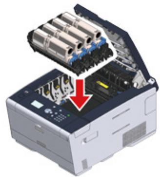 OKI C532DN - Si le code erreur est « 370 », « 371 », « 372 - 27