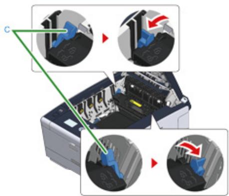 OKI C532DN - Si le code erreur est « 370 », « 371 », « 372 - 22