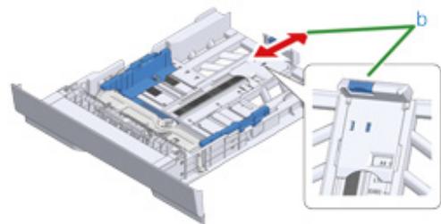 OKI C532DN - Chargement du papier dans le bac - 3