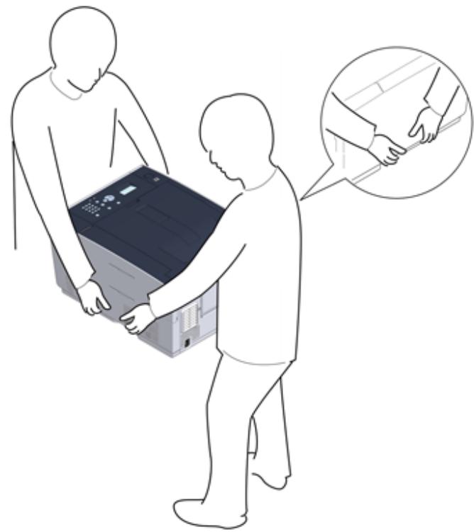 OKI C532DN - Déballage et installation de la machine - 1