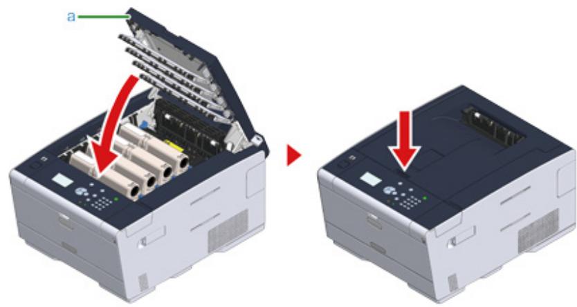 OKI C542DN - Si le code erreur est « 391 », « 392 », « 393 - 5