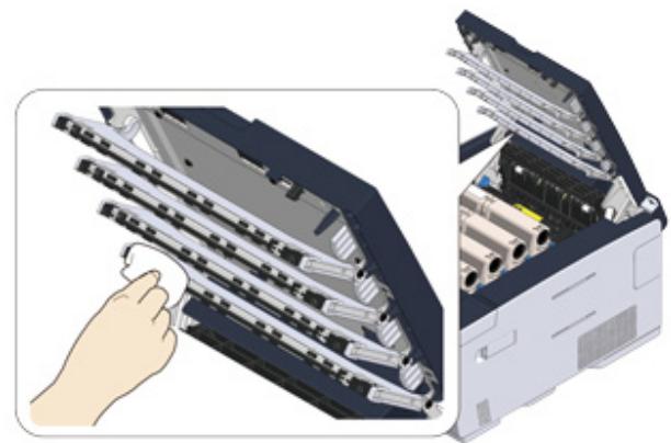 OKI C542DN - Remplacement des cartouches de toner - 15