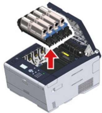 OKI C542DN - Si le code erreur est « 370 », « 371 », « 372 - 18