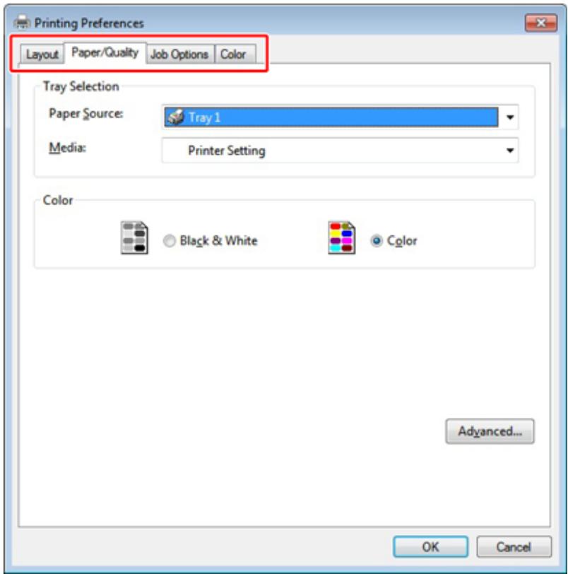 OKI C542DN - Pour le pilote d'imprimante PS windows - 2