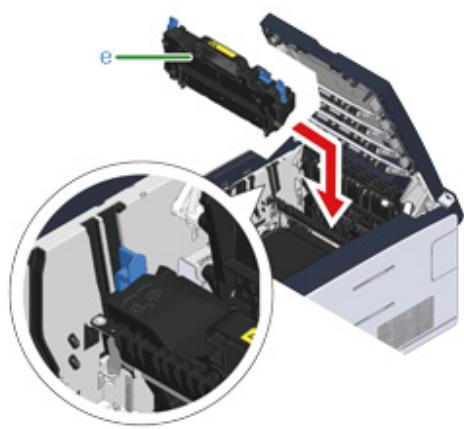 OKI C542DN - Si le code erreur est « 370 », « 371 », « 372 - 25