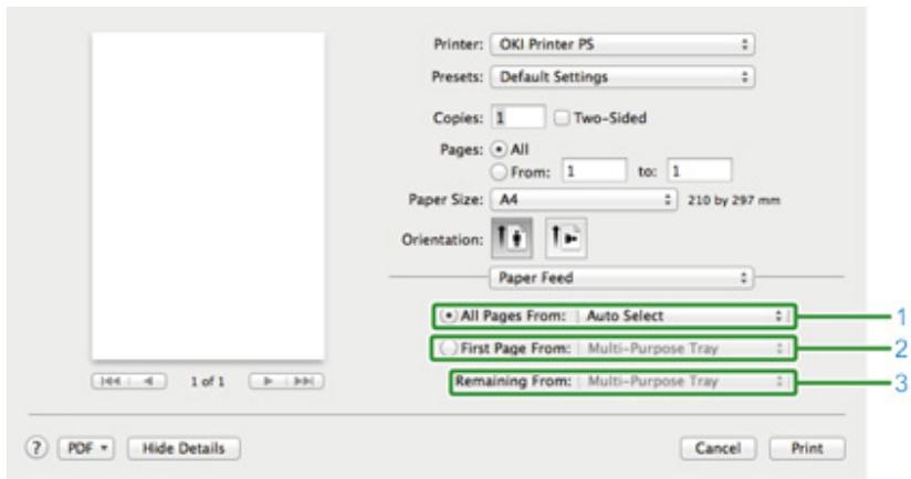 OKI C542DN - - Panneau [alimentation papier] - 1