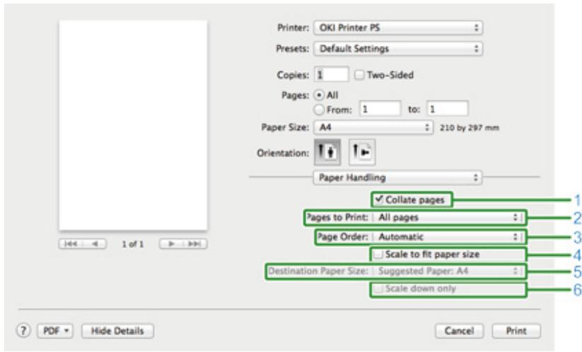 OKI C542DN - Pilote d'imprimante PS mac OS x - 3