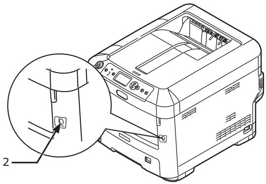 OKI C712DN - MISE EN MARCHE DE L'IMPRIMANTE - 2