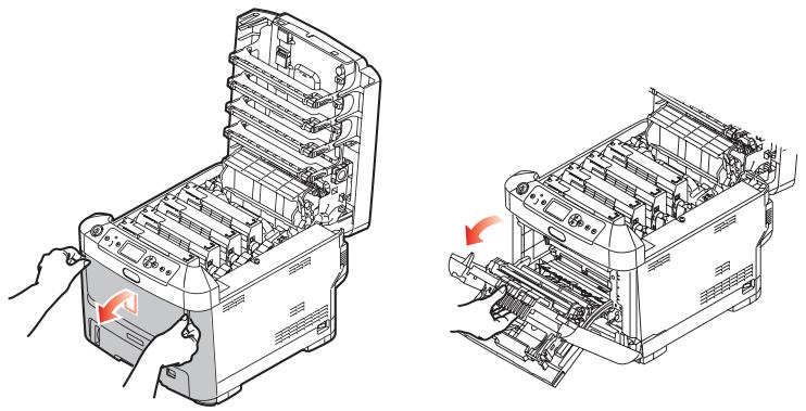 OKI C712N - Avertissement! - 1