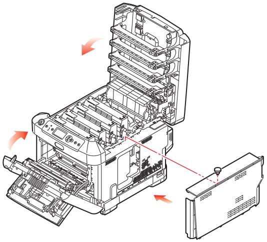 OKI C712N - Avertissement! - 7