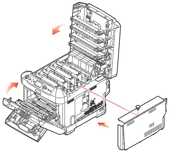 OKI C712N - Avertissement! - 8