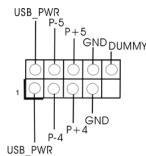 ASROCK H77M - En-tête USB 2.0 - 1